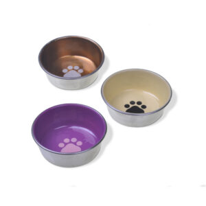 SS100 - Plato Pesado Acero PGato Base Caucho con interior decorado 02